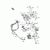 Схема вузла: Water Pipe для Kawasaki ZX1000 Ninja H2R