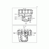Схема вузла: Болти картера двигуна для Kawasaki ZR800 Z800 ABS