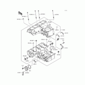 Схема вузла: Картер двигуна для Kawasaki ZR750 ZR-7