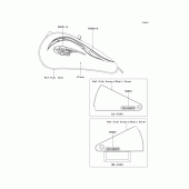 Схема вузла: Decals(vn800-a9) для Kawasaki VN800 Vulcan 800
