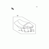 Схема вузла: Аксесуари для Kawasaki BR125 Z125 Pro