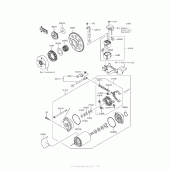Схема вузла: Starter Motor для Kawasaki VN900 Vulcan 900 Classic LT