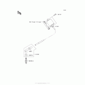 Схема вузла: Ignition System для Kawasaki AX125 Fury 125R