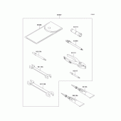 Схема вузла: Owners tools для Kawasaki VN750 Vulcan 750