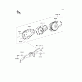 Схема узла: Meter(s) для Kawasaki ZX600 Ninja ZX-6R