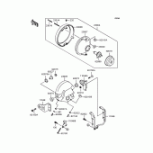 Схема вузла: Фара для Kawasaki ZR400 ZRX-II