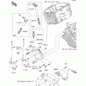 Схема вузла: Ignition system для Kawasaki VN900 VN900 Classic