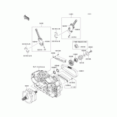 Схема вузла: Колінчастий вал для Kawasaki VN1700 Vulcan 1700 Nomad