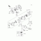 Схема вузла: Starter motor для Kawasaki KLZ1000 Versys 1000