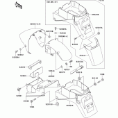 Схема узла: Крыло для Kawasaki ZX750 Ninja ZX-7R