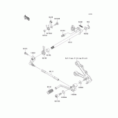 Схема вузла: Перемикач передач для Kawasaki ZX636 Ninja ZX-6R