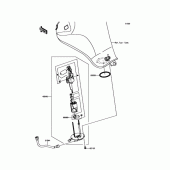 Схема вузла: Паливний насос для Kawasaki EX400 Ninja 400R ABS