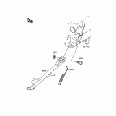 Схема вузла: Stand(s) для Kawasaki ER300 Z300