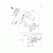 Схема узла: Рама для Kawasaki ZX750 Ninja ZX-7R