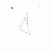 Схема вузла: Stand(s) для Kawasaki KX125