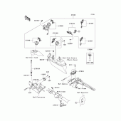 Схема узла: Замок зажигания для Kawasaki VN1700 VN1700 Classic Tourer