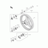 Схема вузла: Transom + tube для Kawasaki EX250 Ninja 250