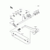 Схема вузла: Перемикач передач для Kawasaki ZR400 ZRX