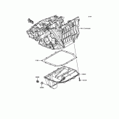 Схема вузла: Oil Pan для Kawasaki ZX1000 Ninja H2R
