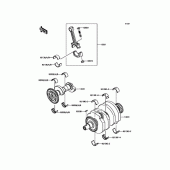 Схема вузла: Колінвал для Kawasaki EX250 Ninja 250