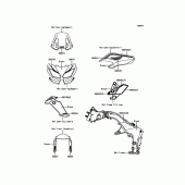 Схема вузла: Decals(Green) для Kawasaki KLZ1000 Versys 1000 LT