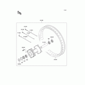 Схема вузла: Опційні деталі (a5) для Kawasaki KX85 KX85