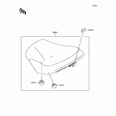 Схема вузла: Аксесуар для Kawasaki ER650 Z650 ABS