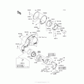 Схема вузла: Headlight(S) для Kawasaki VN1700 Vulcan 1700 Voyager