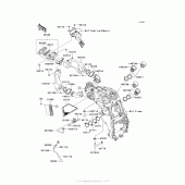 Схема вузла: Повітряний фільтр Kawasaki ZX1400 Ninja ZX-14R ABS