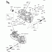 Схема узла: Масляный фильтр для Kawasaki VN1700 VN1700 Voyager ABS