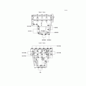 Схема вузла: Болти картера двигуна для Kawasaki ZX636 Ninja ZX-6R