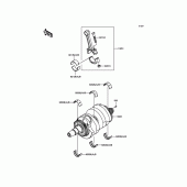 Схема вузла: Колінчастий вал для Kawasaki EX650 ER-6F
