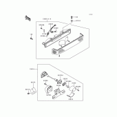 Схема вузла: Taillight(s) для Kawasaki ZG1200 Voyager XII