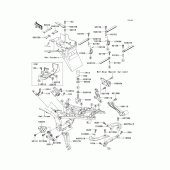 Схема вузла: Батарейний відсік для Kawasaki ZX900 Ninja ZX-9R