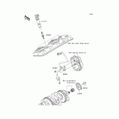 Схема вузла: Ignition system для Kawasaki ZX1000 Ninja ZX-10R ABS