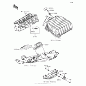 Схема вузла: Fuel Injection для Kawasaki ZX636 Ninja ZX-6R ABS KRT Edition