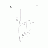 Схема вузла: Accessory для Kawasaki KX250/ KX252 KX250