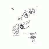 Схема узла: Генератор для Kawasaki ER650 ER-6N