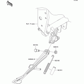Схема вузла: Stand(s) для Kawasaki ZR750 Z750