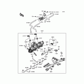 Схема вузла: Throttle для Kawasaki ZX1400 Ninja ZX-14R ABS 30TH