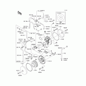 Схема вузла: Air cleaner(1/2) для Kawasaki VN1500 VN1500 Classic FI