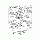 Схема вузла: Кофри(Side Bag) для Kawasaki VN1700 Vulcan 1700 Voyager ABS