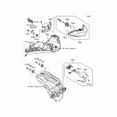 Схема вузла: Taillight(s) для Kawasaki EX300 Ninja 300