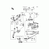 Схема вузла: Аксесуари для Kawasaki ZX1400 Ninja ZX-14R ABS 30TH