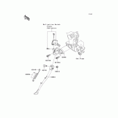 Схема вузла: Stand(s) для Kawasaki ZX1400 Ninja ZX-14