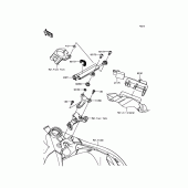 Схема вузла: Steering Damper для Kawasaki ZX1000 Ninja ZX-10R