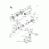 Схема вузла: Starter motor для Kawasaki ZX1400 Ninja ZX-14