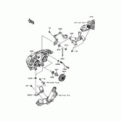 Схема вузла: Headlight(s) для Kawasaki ZR800 Z800 ABS