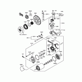 Схема вузла: Starter Motor для Kawasaki VN900 Vulcan 900 Custom