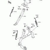 Схема узла: Stand(s) для Kawasaki ZX1000 ZX-10